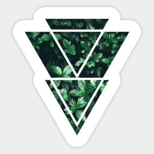 Sacred Geometry: Natural Undergrowth Sticker